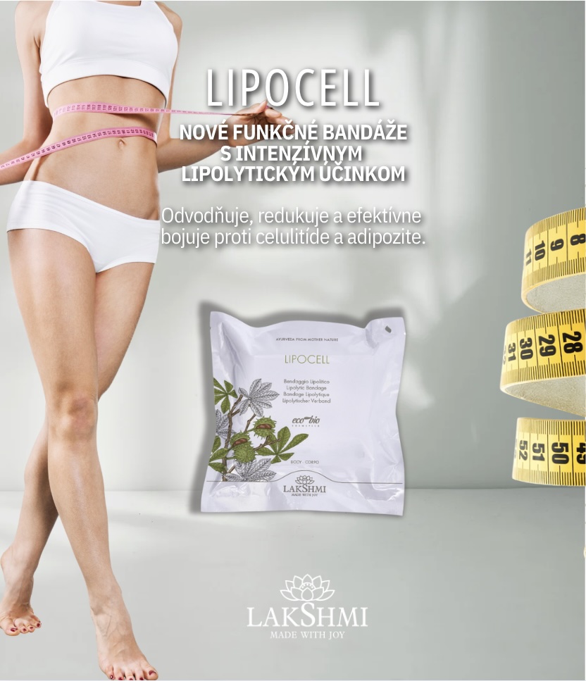 Lipocell – remodelačná bandáž s Longanom a kofeínom - 180g